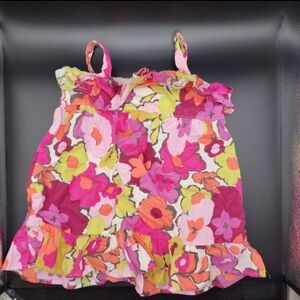 Genuine Baby From Oshkosh Floral Print Size 9M